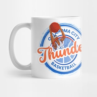 okc thunder basketball Mug